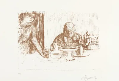 La coupe et le compotier