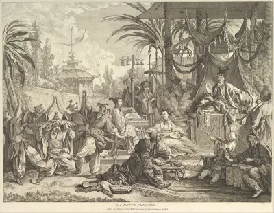 La Danse Chinoise (The Chinese Dance), from Chinoiseries