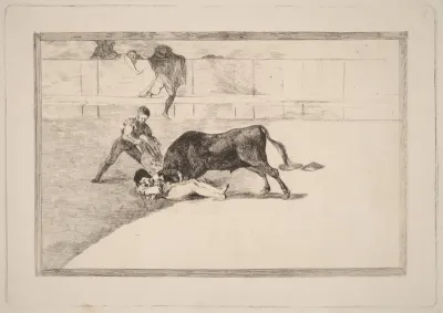 La desgraciada muerte de Pepe Illo en la plaza de Madrid (The Unlucky Death of Pepe Illo in the Ring at Madrid)