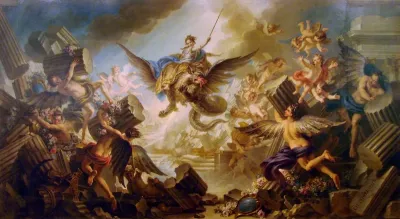 La destruction du palais d'Armide