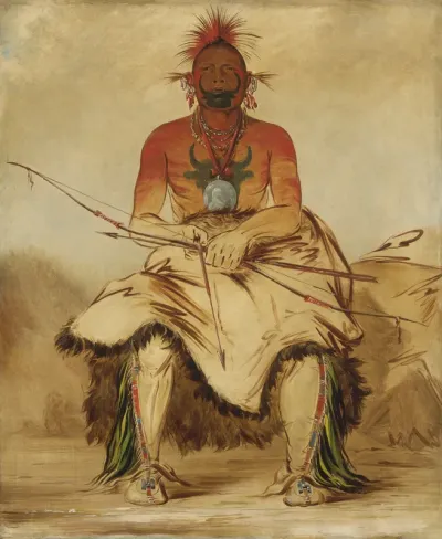 La dóo ke a, Buffalo Bull, a Grand Pawnee Warrior