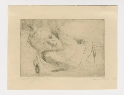 La dormeuse (rare)