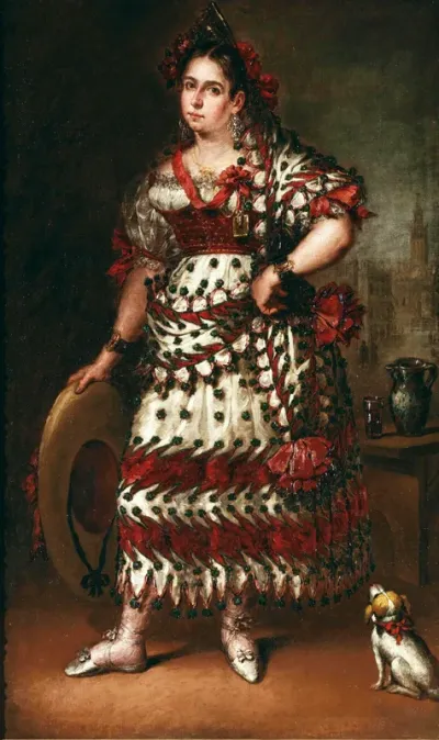 La duquesa de Frías vestida de manola