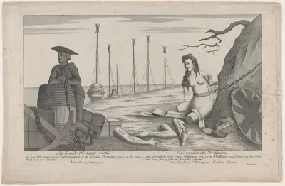 La Grand Bretagne Mutilé; Das Verstümelte Britanien [Great Britain Mulitated]
