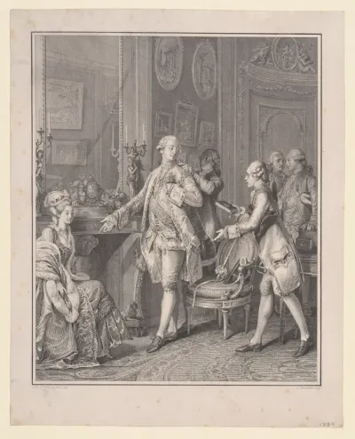 La Grande Toilette (The Patroness), from "Le Monument du Costume"