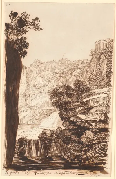 La grotte de Tivoli en imagination