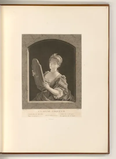 La jeune coquette