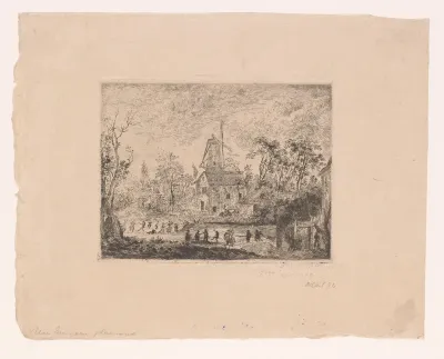 La kermesse au moulin