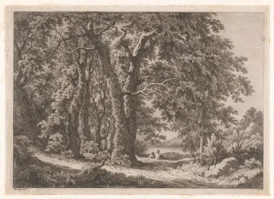 La Lisière de forêt ou la haute futaie (souvenir d'Évian)