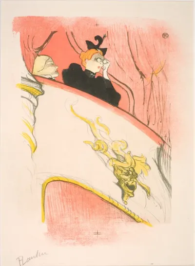 La loge au mascaron doré