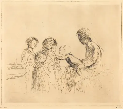 La madone et les enfants (The Madonna and the Children)