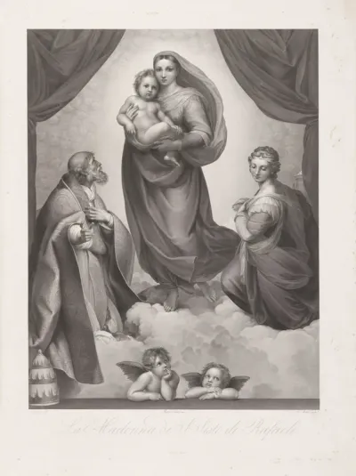 La Madonna de S. Sisto di Rafaele
