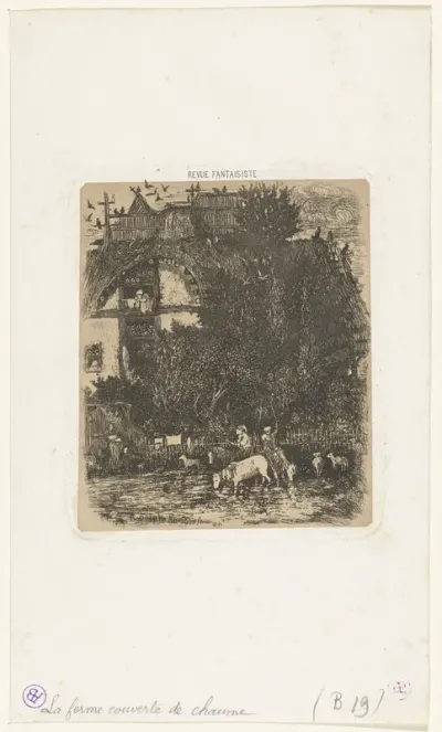 La maison à la façade courbée