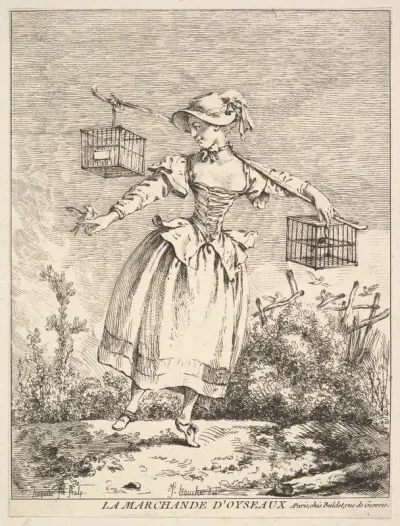 La marchande d'oyseaux (The Bird Merchant)