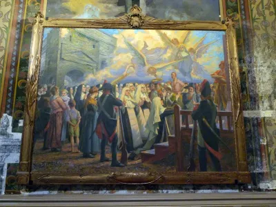 La marche au supplice des trente-deux religieuses martyrisées à Orange en 1794