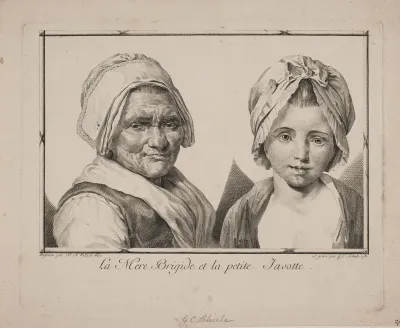 La mere Brigide et la petite Javotte