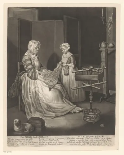 La mere laborieuse / Die fleisige muter