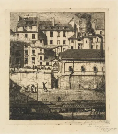 La morgue, Paris (The Mortuary)
