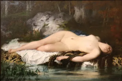 La mort de Coronis, mère d'Esculape.