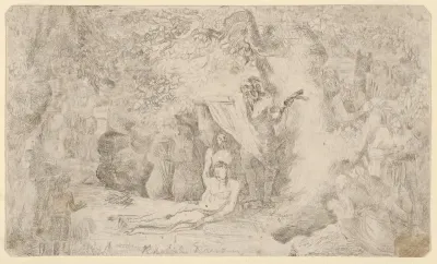 La Mort d'Uncas (The Death of Uncas)