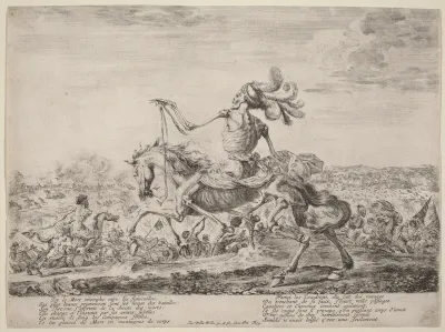 La Mort sur un champ de bataille [Death on a Battlefield]