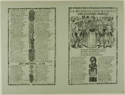 La mujer con cien maridos como alfileres prendidos (The women with hundreds of husbands like pins on fire)