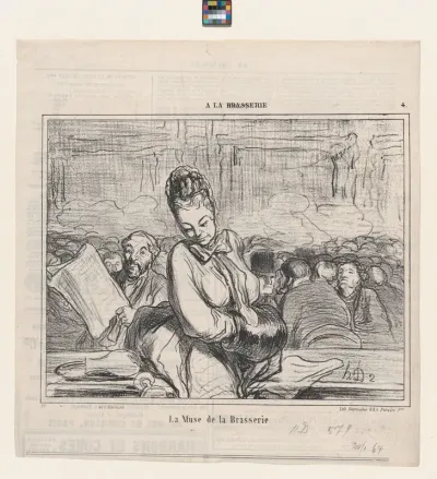 La Muse de la Brasserie, from "A la Brasserie"