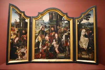 La Nativité - L'Adoration des Mages - La Fuite en Égypte