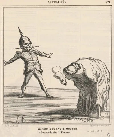 La partie de saute-mouton