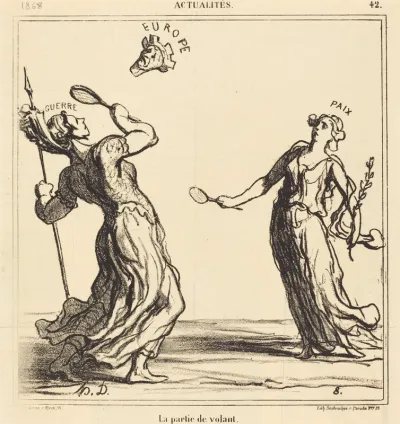 La Partie de volant