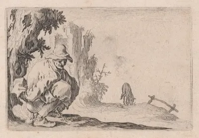 La Paysan Accroupi (The Peasant Squatting), from "Les Caprices" Series B, The Nancy Set