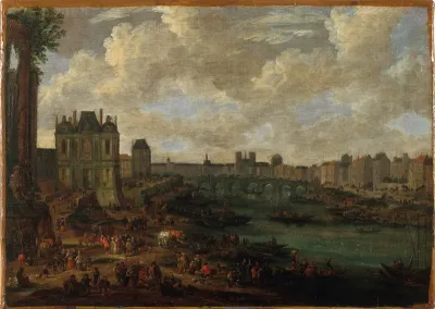 La Porte de la Conférence, vers 1685