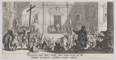 La Présentation au Peuple (The Presentation of Christ to the People), from "La Grande Passion" (The Large Passion)Passion)