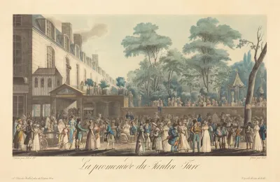 La promenade au Jardin Turc