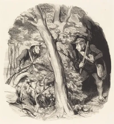 La Rencontre sous bois