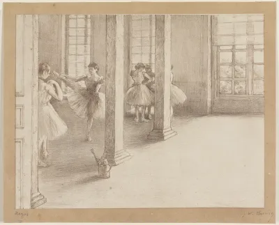 La Répétition De Danse (Danseøvelser)