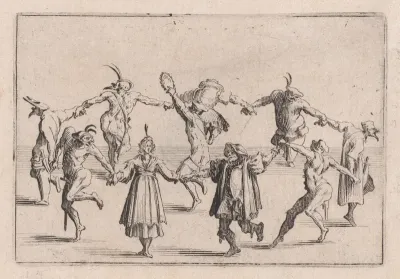 La Ronde (The Round Dance), from "Les Caprices" Series B, The Nancy Set