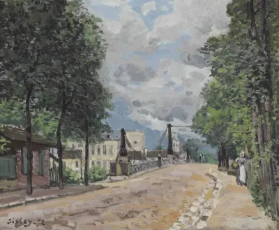 La route de Gennevilliers