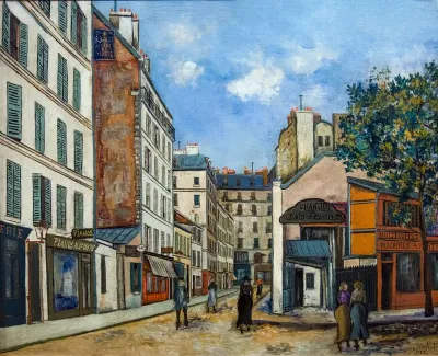 La Rue Bayen à Paris