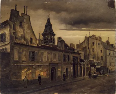 La rue Daubenton vers 1902