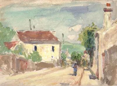 La Rue de l'Hermitage, Pontoise