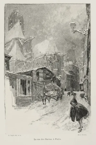 La Rue des Barres, Paris