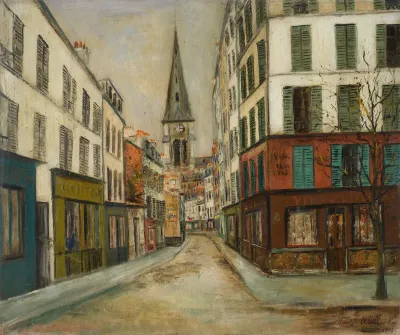 La Rue et l'église