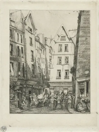 La Rue Pirouette aux Halles