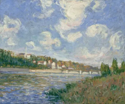 La Seine à Saint-Cloud (D254)