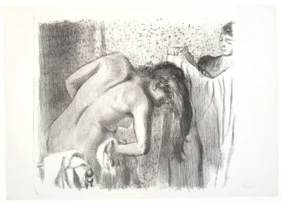 La sortie du bain (grande planche)