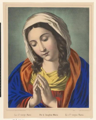 La Ste. vierge Marie ...