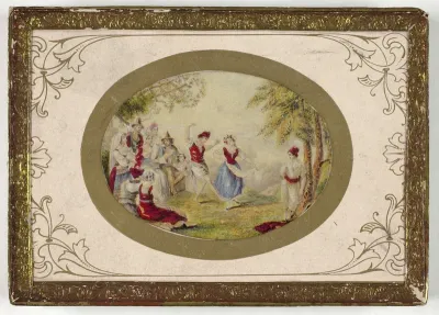 La Tarantella Needle Box, also called The Small Tarantella