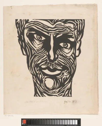 La tête d'un homme