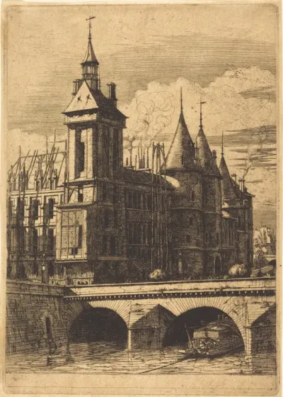 La Tour de l'Horloge, Paris (The Clock Tower, Paris)